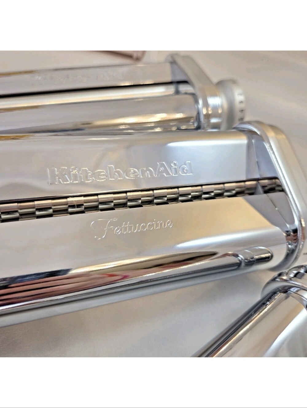 KitchenAid 3-PC Pasta Roller & Cutter Set Stand Mixer Attachment KSMPRA - Picture 11 of 13